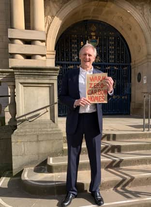 Petitioner Geoff Cox believes that climate coverage of COP26 can be used to propel positive climate policy in Sheffield.