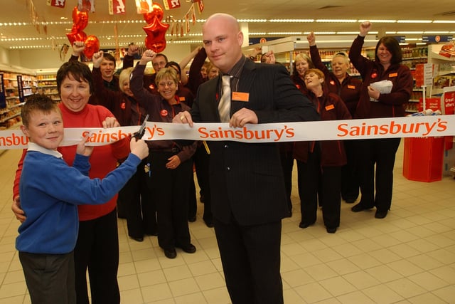 Sainsbury's opened a new store at Middle Warren 12 years ago and the pupils and teachers of Throston Primary School were there for the occasion. Were you in the photo?