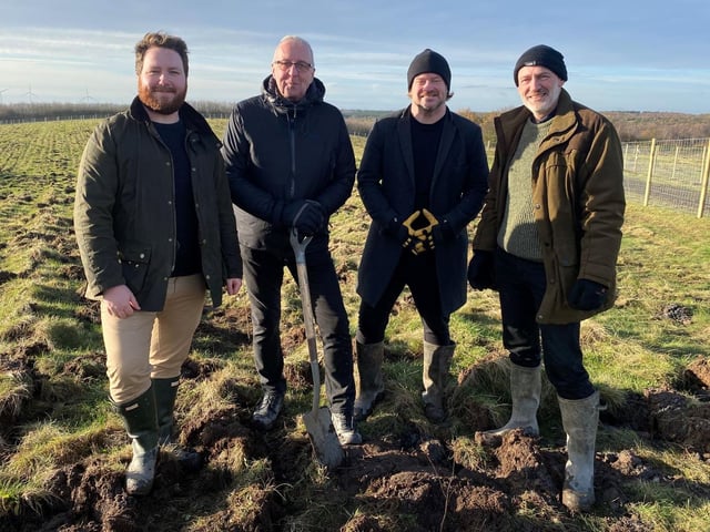 Eighteen thousand trees are to be planted on green space at the former Rufford Colliery site at Rainworth as part of the council’s wider ambition to plant 250,000 trees across the county over the next five years.
