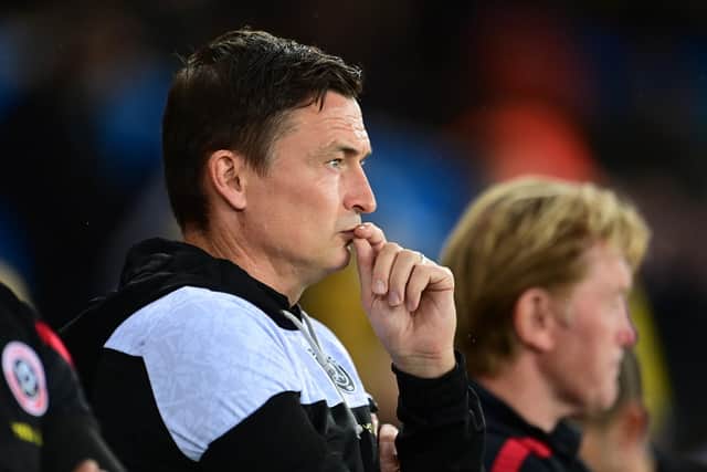 Paul Heckingbottom, the Sheffield united manager: Ashley Crowden / Sportimage