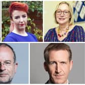 The earnings and donations declared by Sheffield's six MPs and South Yorkshire's former mayor are outlined in this story 
Top row, left to right: Clive Betts; Olivia Blake; Louise Haigh and Gill Furniss
Bottom row, left to right: Miriam Cates; Paul Blomfield and Dan Jarvis