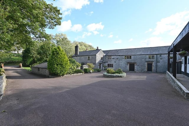 A delightful, substantial detached country farmhouse dating back to 1640, occupying a magnificent rural position on the edge of the popular Peak District village of Monyash with far reaching panoramic southerly views, set in gated private grounds with extensive off road parking and garaging, with grazing land of 5.3 acres having an option to purchase a further 3.69 acres. Marketed by Saxton Mee, 01629 358010.