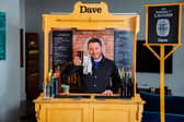 Comedian Jon Richardson launches Dave's Flat Pack Pub, a bar in kit form