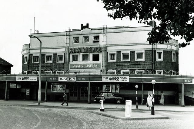 The Manor Cinema, Manor Top, Sheffield, in 1976