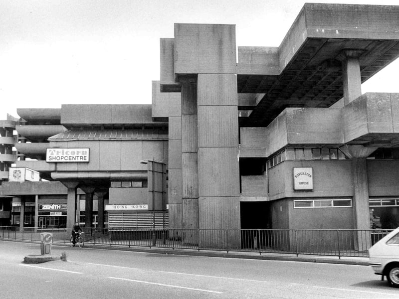 The Tricorn Centre in 1988.