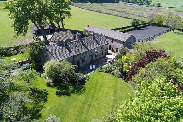 This six bedroom house has approximately eight acres of gardens, grounds and paddocks. Marketed by Blenheim Park Estates, 0114 446 9290.