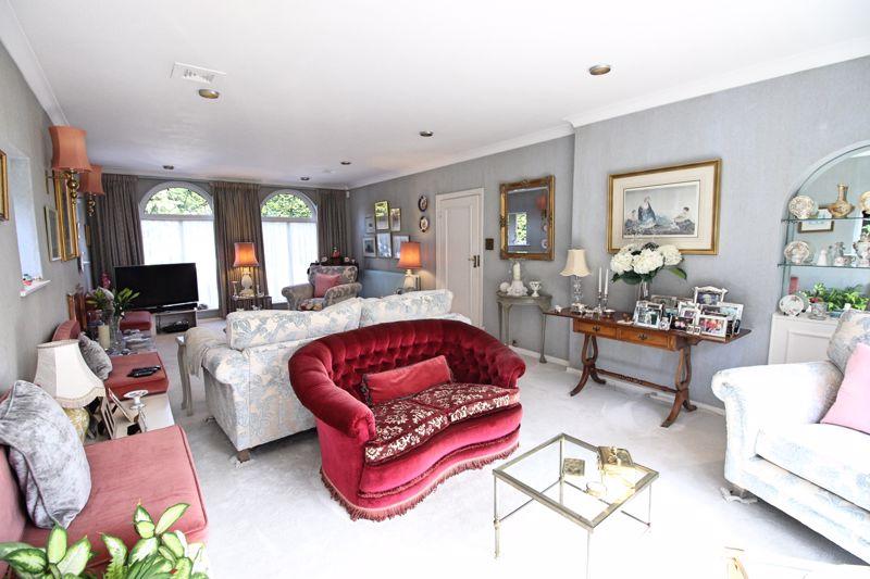 Spacious lounge area.