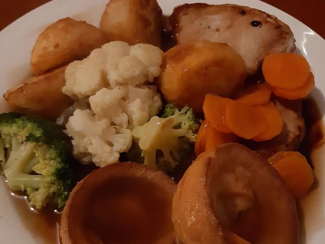 Shelley Harper shared this photo of her home Sunday dinner.