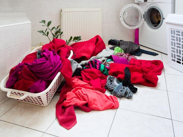 Also bumfill. An untidy bundle; a pucker, ruffle, in a garment. "A raised lump e.g. in a sheet."