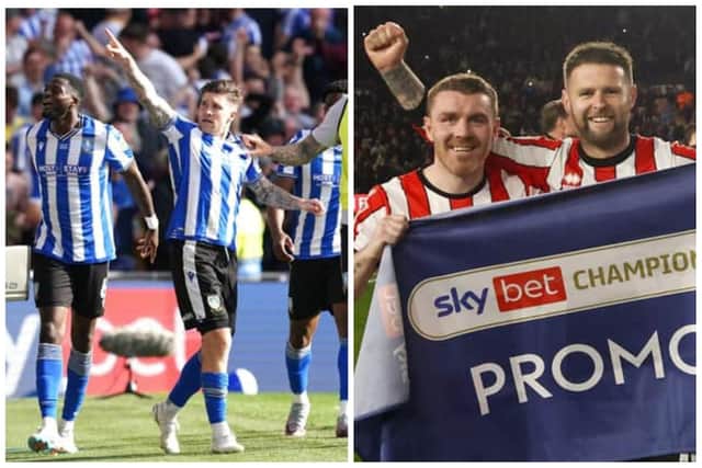 Sheffield United will play in the Premier League next season and Wednesday are in the Championship after winning a play-off final against Barnsley on Monday. The success of both clubs this season is said to have driven huge interest from around the world