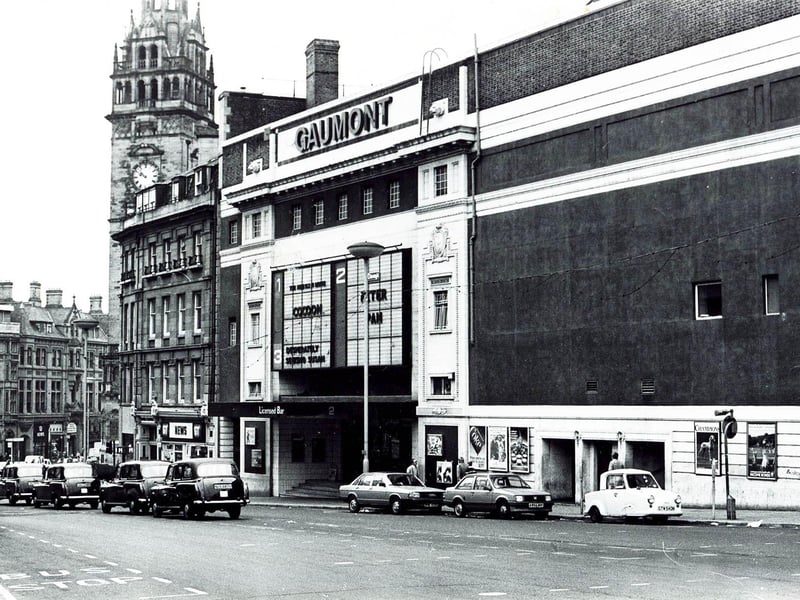 The Gaumont Cinema, Barker's Pool, Sheffield, on November 4, 1985