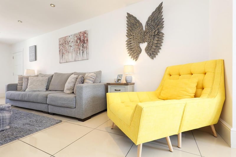 Zoopla says: "You'll love the ground floor layout, with ample living and dining space, a fabulous integrated kitchen/dining area and additional family room."