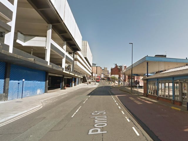 There were three counts of anti-social behaviour on or near Pond Street recorded in January 2020.
