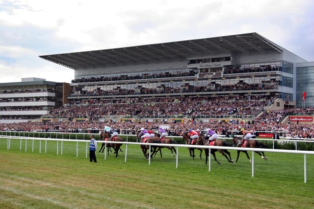 Social distancing might be required - this picture of the packed grandstand at Doncaster Racecourse looks quite remarkable in the current circumstances - but a trip to the races will be a welcome change of scenery for many.