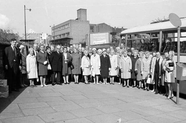 Mansfield Shoe Company retro photos.