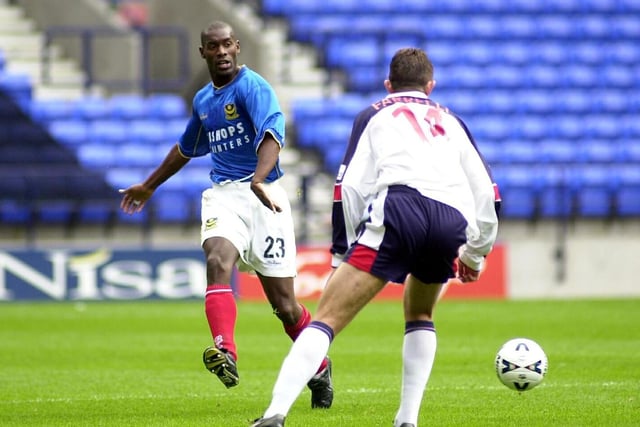 Premier League and European football with Chelsea - and a loan with Pompey in 2000
