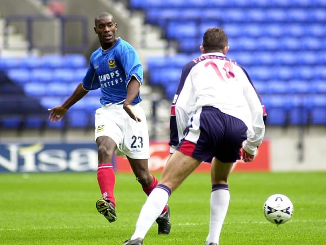 Premier League and European football with Chelsea - and a loan with Pompey in 2000
