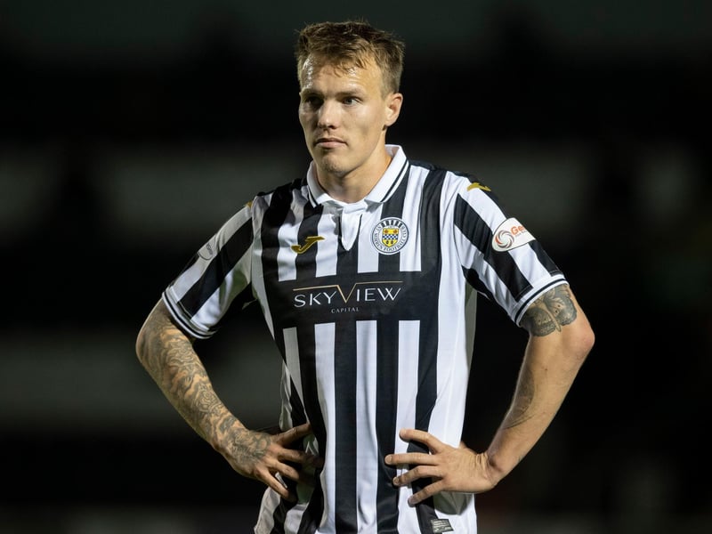 Unlucky not to score but often didn't do enough to get St Mirren higher up the park. Conceded possession in build-up to opener too.