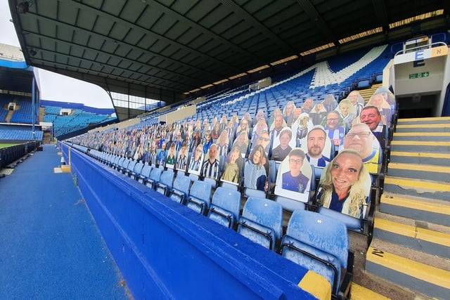 Eagle-eyed readers spotted the image of dog Barney looking on among the other supporters. It was Barney's first game at Hillsborough.