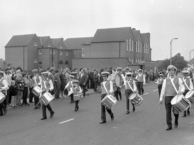 The band was a regular part of the event.