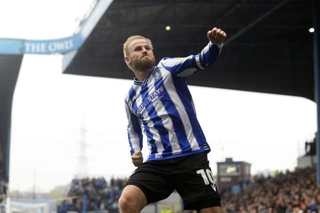 Barry Bannan opened the scoring for Sheffield Wednesday against Burton Albion.