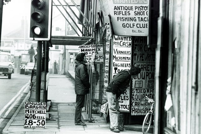 You could buy just about anything second hand on Attercliffe Common in 1981