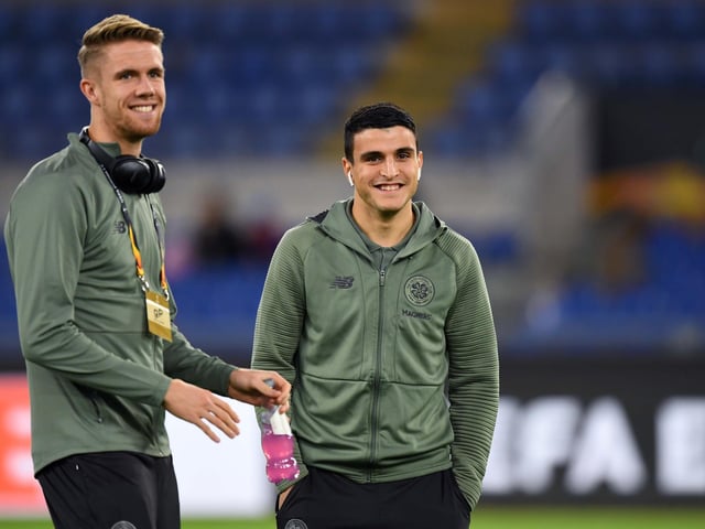 Mohamed Elyounoussi and Kristoffer Ajer have been given the green light to train with Celtic ahead of Saturday's trip to Hibs. There had been some doubt over the duo's involvement following a coronavirus scare but they have been given the all-clear. (Various)
