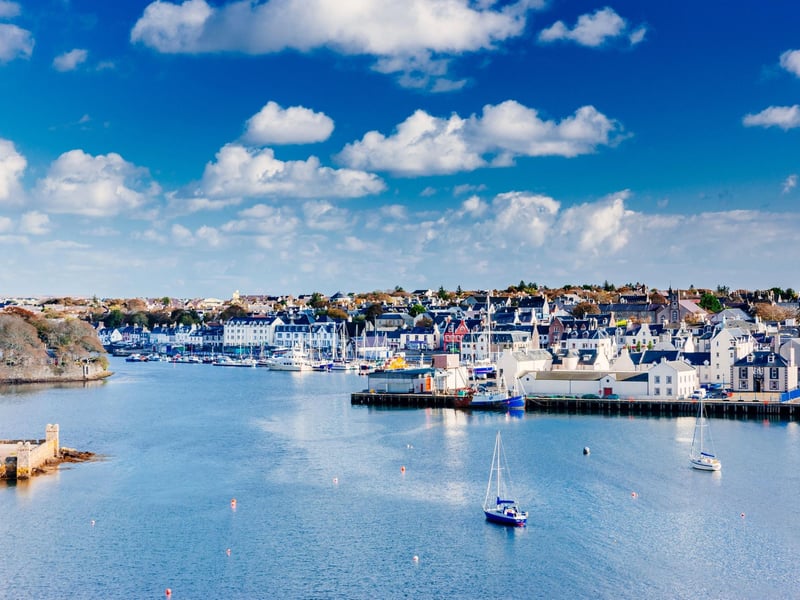 Average property prices in Na h-Eileanan an Iar (the Outer Hebrides), including the town of Stornoway, have plunged by 24.6 per cent in the last year to £80,300.