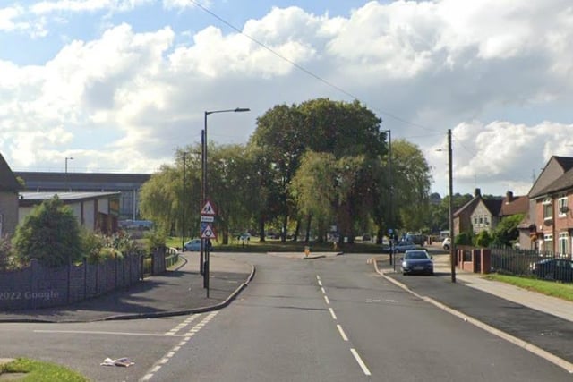 Pictured here is Deerlands Avenue, in Parson Cross, Sheffield, where police were called on Friday, January 6 over a report of 'concern for safety'. A 15-year-old boy was subsequently arrested and charged with assaulting an emergency worker. Photo: Google