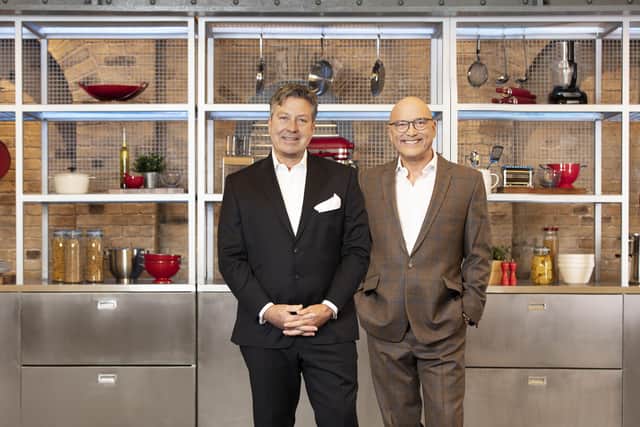 Carly will be seeking to earn the approval of MasterChef judges John Torode (left) and Gregg Wallace