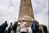 Keppel's Column in Rotherham has been removed from a register of at risk landmarks following a lengthy restoration.