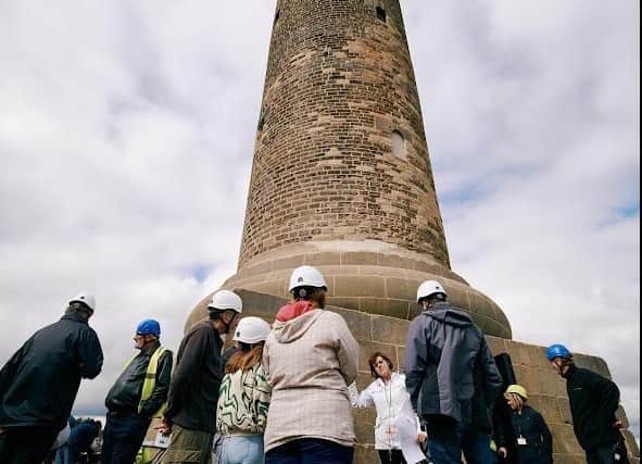 Keppel's Column in Rotherham has been removed from a register of at risk landmarks following a lengthy restoration.