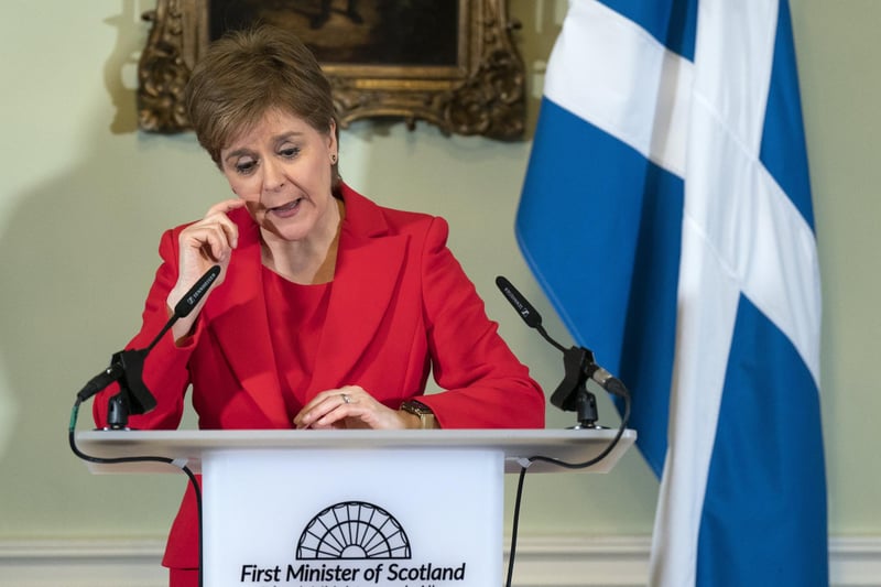 Ms Sturgeon had previously said she planned to fight the next general election as a de facto referendum on Scottish independence.