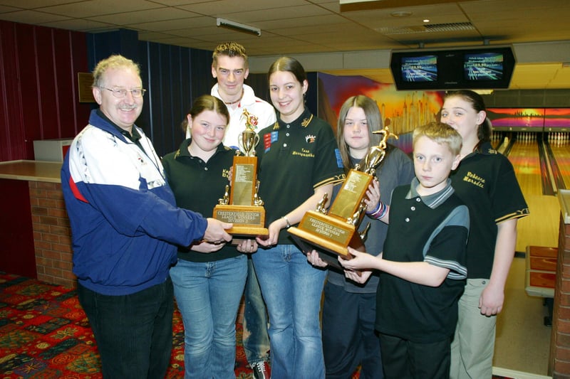 Bowling trophy winners