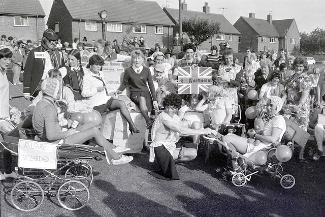 The charity pram race in 1979 looked like a lot of fun - did you take part?