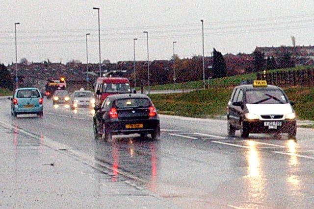 The MARR - Mansfield and Ashfield Regeneration Route - opened in 2004. The bypass was intended to reduce through traffic and improve access by connecting the A617 at Pleasley to the A617 at Rainworth.