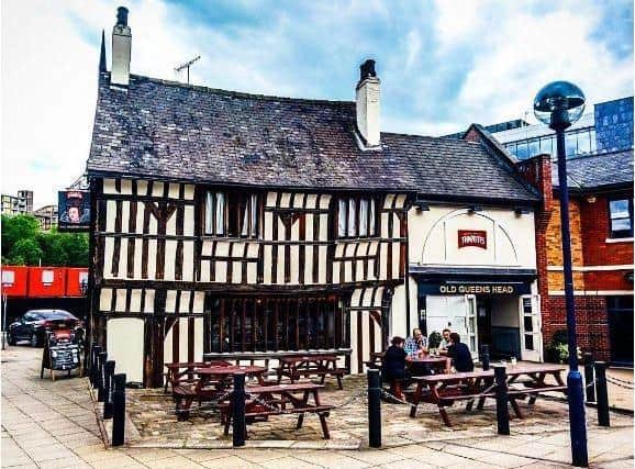 The Old Queen's head is rumoured to have many ghosts