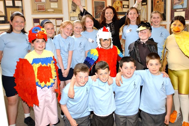 Actress Melanie Hill is pictured at the opening of the school's art exhibition at Sunderland Winter Gardens in 2003. Are you in the picture with her?