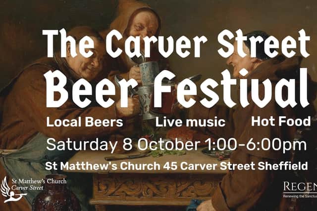 Sheffield's St Matthews Church hosting a Beer festival this October for Oktoberfest