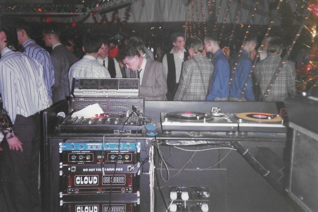 The turntables which got people onto the dancefloor