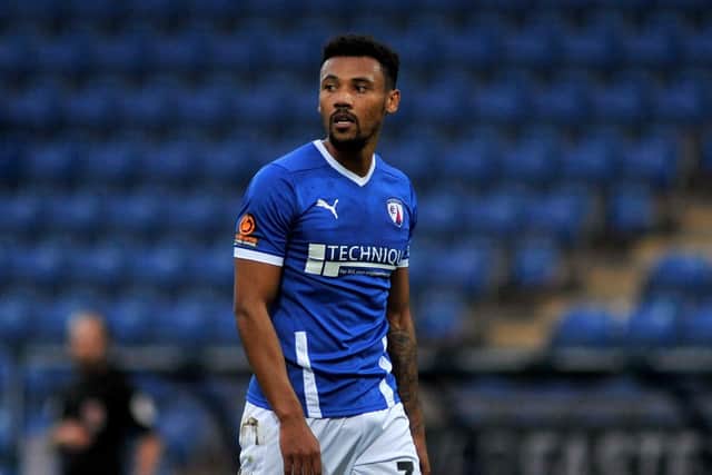 Tyler Denton was arguably Chesterfield's best player against Notts County on Saturday.