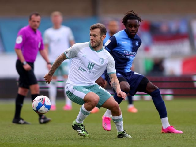 Jack Wilshere is training with Arsenal as his former club support him with his future in the game. (Various)
(Photo by Marc Atkins/Getty Images)