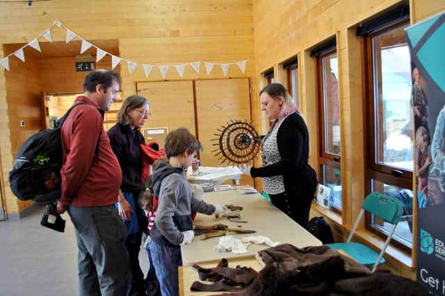 Families getting hands on with history at the 2019 Archaeology in the City's Woodland Heritage Festival.