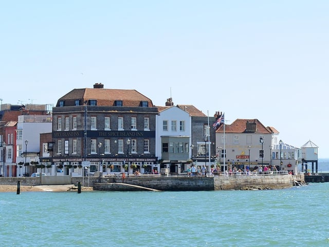 Many people suggested visiting Portsmouth Point, also known as Spice Island, in Old Portsmouth, with the family.