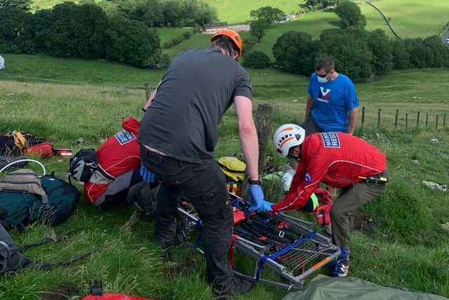 EMRT stretcher a casualty to safety