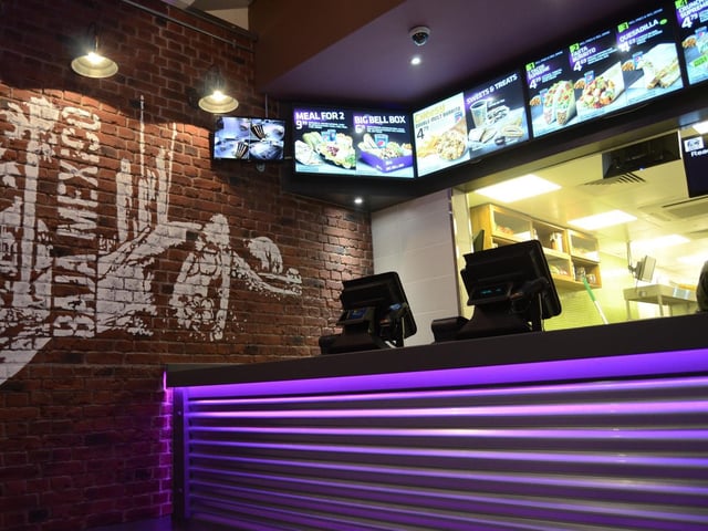 Selling taco, quesadilla and burritos.