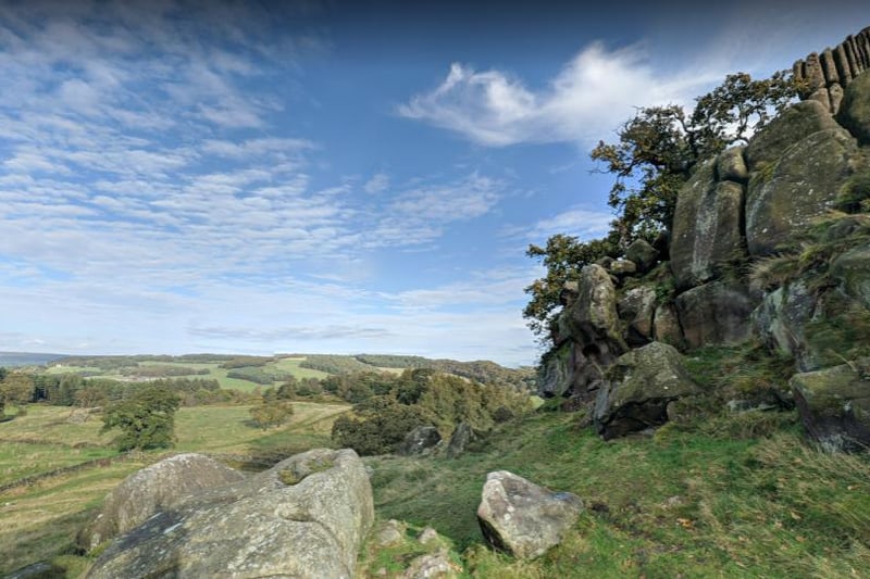 Robin Hood's Stride is one of the most picturesque locations you can explore in Derbyshire
