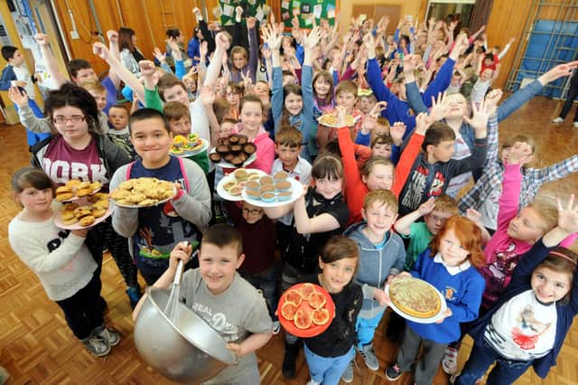 Children at Fellgate Primary School held their own version of the Great British Bake Off in 2013. Remember this?