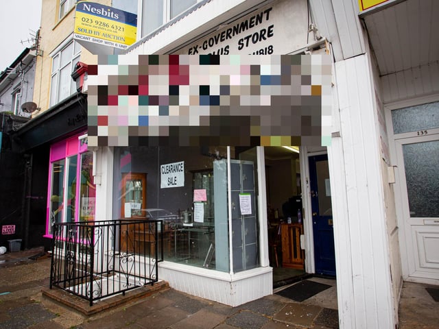 This store could be found in Highland Road, Southsea. It had been a fixture of the street for 42 years.