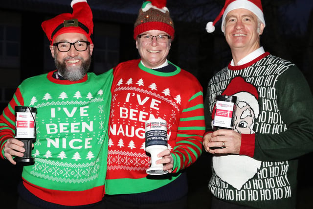 Christmas jumpers, Santa hats and outrageous spectacles were all on display recently as personnel at HMS Sultan took part in Charity Divisions for The Royal Navy and Royal Marines Charity in 2019. The event raised a total of £216.48.